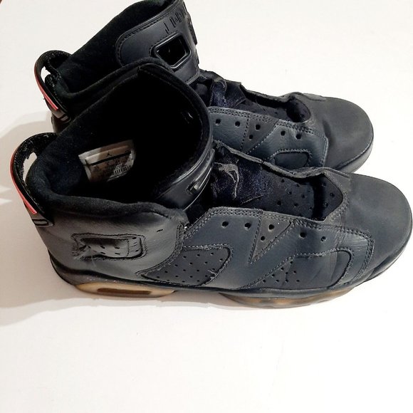 NIKE Air Jordan Retro 6 GG Anthracite Hyper Rose Size 7Y - Picture 5 of 7